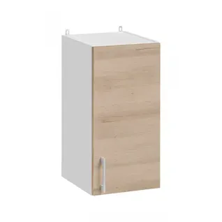 Meuble Haut De Cuisine Eco Chene Naturel 1 Porte L 30 Cm