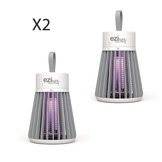 lot de 2 Lampes Uv Anti-moustique Ezilight® Mosquito