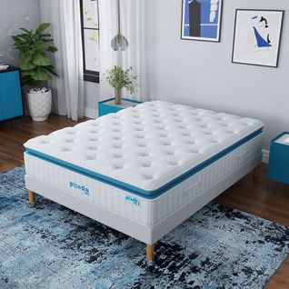 Matelas Mousse 140x190 cm Panda Ice Accueil Mémoire de forme Hauteur 30cm