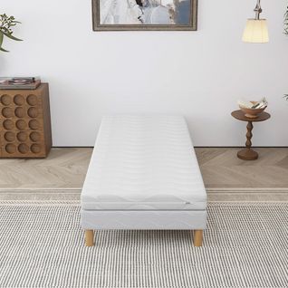 Matelas Mousse 90x190 cm IZY Hauteur 10cm