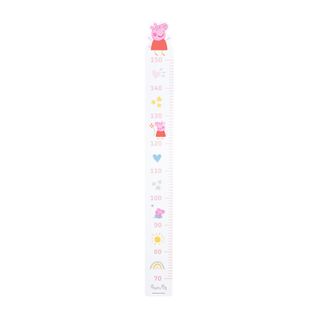 Toise Murale Pour La Chambre D'enfant Peppa Pig - Échelle De 70 à 150 Cm - Motif Truie - Rose