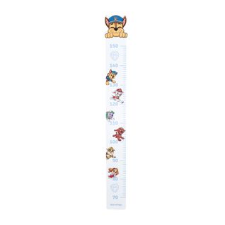 Toise Murale Pour La Chambre D'enfant Paw Patrol - De 70 à 150 Cm - Motif Chiens - Bleu-gris