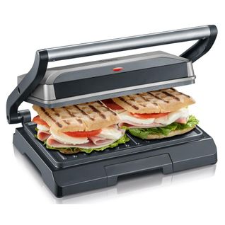 Gril Multifonction Compact : Viande - Paninis - Légumes - Plaques Anti-adhésives - Kg2394