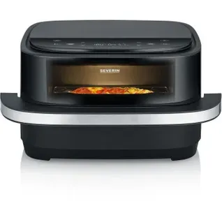 Friteuse à air chaud Severin FR 2464 4L Noir vue 3/4