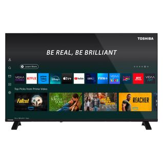 Téléviseur QLED 43'' 108cm TOSHIBA 43QV1563DG vue de face