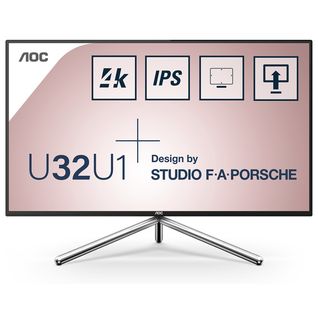 Écran PC U32u1 31.5" LED 4k Ultra Hd 5 Ms Noir, Argent