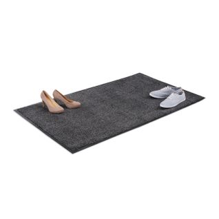Paillasson Gris Chiné Tapis Entrée