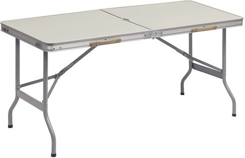 Table De Pique-nique.table Pliante Valise.table De Camping En Mdf Et Acier.150x60x69.5cm. Gris