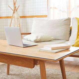 Nappe 2mm Imperméable Transparente 70x110 Cm. Rectangulaire Nappe De Table En Pvc.