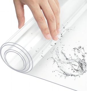 Nappe Transparente 80x120cm Imperméable.film De Protection Pour Table En Pvc.épaisseur 1mm.
