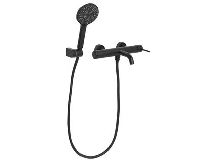 Robinet De Douche Mural Meliquina Noir