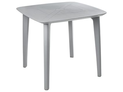 Table De Salle à Manger De Jardin Sorico 86 Cm 86 Cm Gris