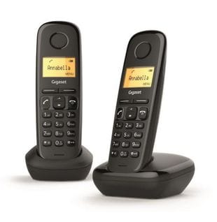 Téléphone Sans Fil Duo Dect Noir - A170 Duo Noir