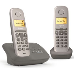 Telephone Sans Fil Gigaset Giga Al 170 à Duo Umbra