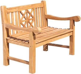 Banc De Jardin En Bois De Teck Florida Teck/120 Cm