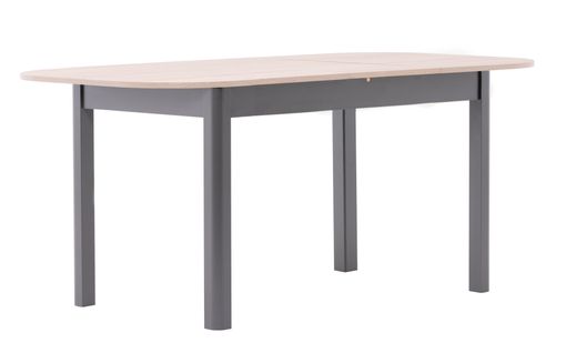 Table L.160/200 rectangulaire TOLEDO 2 décor chêne sonoma/gris