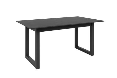 Table à manger extensible L.160-200 cm AUSTIN imitation ardoise
