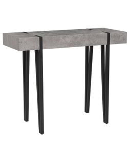 Console Effet Béton Gris Clair Adena