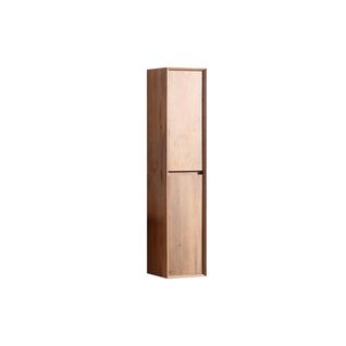 Colonne Aquaroca Salle De Bain 160 Cm Chêne Brun