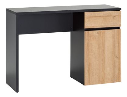 Bureau SMILE Imitation chêne et noir