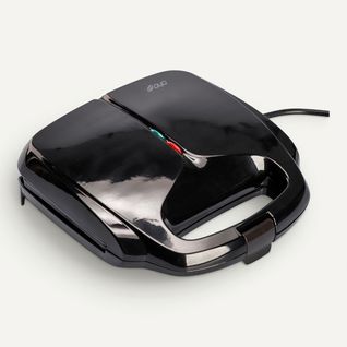 Croque-monsieur AYA S6328 750W Noir vue 3/4