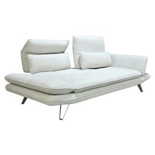 Canapé 3 places ANGELO tissu Channel crème