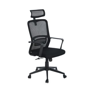 Fauteuil de bureau ergonomique BASTIEN noir
