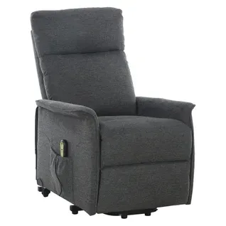 Fauteuil relax releveur électrique FRANCOIS tissu gris