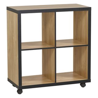 Séparartion 4 cases NEXT 3 imitation chêne et noir