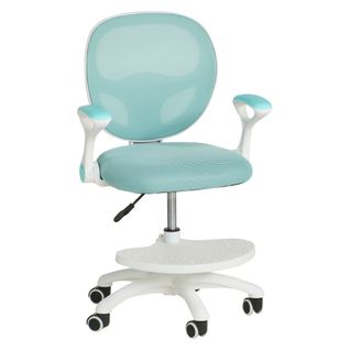 Chaise dactylo enfant JUSTINE bleu