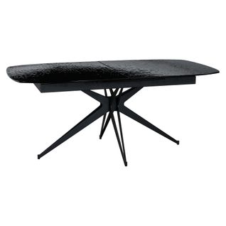 Table extensible L. 180/240 cm BULLE Gris foncé