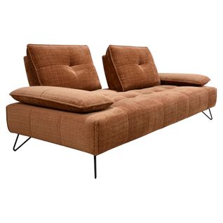 Canapé relax 3 places EVA tissu terracotta