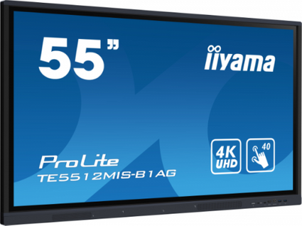Ecran PC 55" Dalle Ips Anti-reflet, 40 Points, 3840x2160, Haut-parleurs, Iiware 10.0 (android Os)
