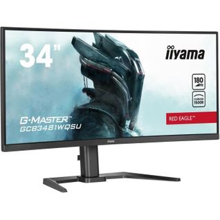 Écran PC - Gcb3481wqsu-b1 - 34 Uwqhd - Va - 180hz - 0,3ms - Incurvé 1500r - Noir