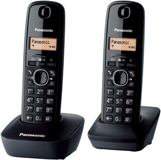 Téléphone Sans Fil Duo Dect Noir - Kx-tg1612frh