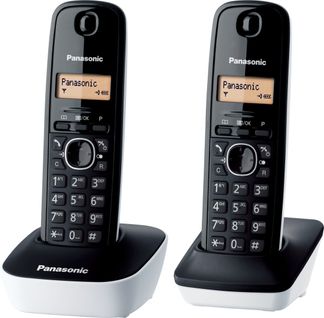 Téléphone Sans Fil Duo Dect Noir - Kxtg1612frw