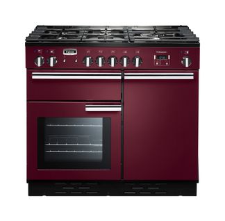 Piano de cuisson FALCON PROP100DFCY/C-EU Rouge vue de face