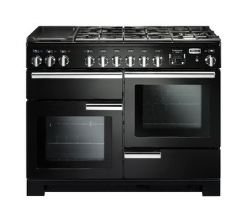 piano de cuisson FALCON PDL110DFGB/C EU 110cm Noir vue de face