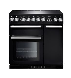 Piano de cuisson FALCON NEX90EIBL/C Induc 90 noir vue de face