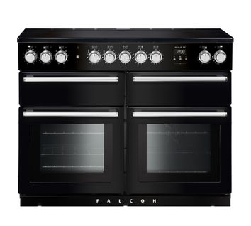 piano de cuisson FALCON NEXSE110EIBL 110cm Noir vue de face