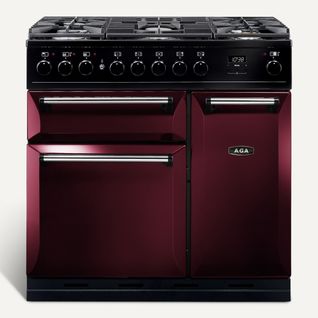 Piano de cuisson AGA MDX90DFCBY/-EU 90 cm vue de face