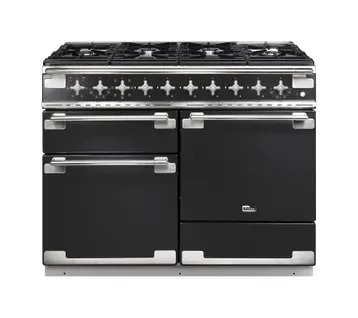 Piano de cuisson mixte FALCON ELS110DFCB 110cm Charbon vue de face