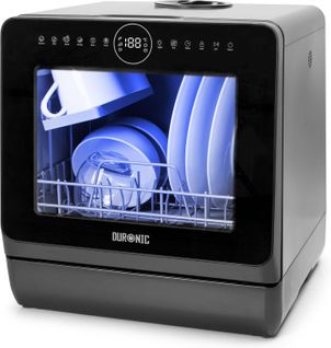 Lave-vaisselle De Table 950w Lave Vaisselle Posable Portable Compact 7 Programmes - Dw5 Bk