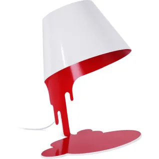 Lampe Liquide De Bureau Rouge