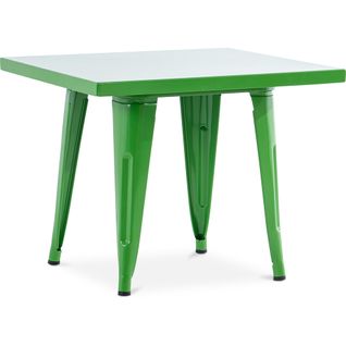 Table Pour Enfant Bistrot Metalix 60 Cm - Métal Vert
