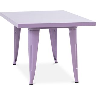 Table Pour Enfant Bistrot Metalix 60 Cm - Métal Violet