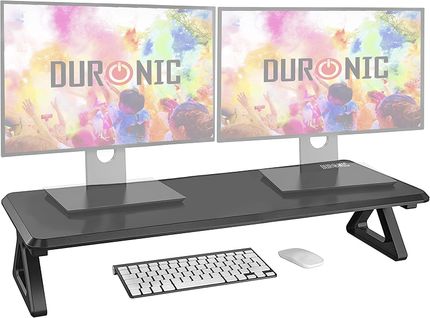 Rehausseur D'écran Dm06-2 Support Pour écran PC Ordinateur Portable TV 81 X 30 Cm