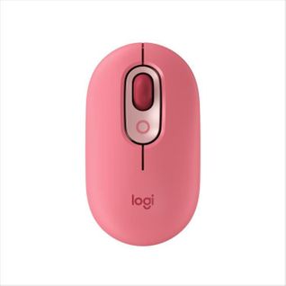 Souris Sans Fil Pop Mouse Avec Emojis Personnalisables, Bluetooth, Usb, Multidispositifs - Rose