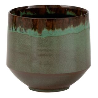 Cache-pot En Céramique "aline" 21cm Vert
