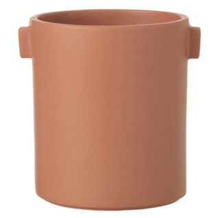 Cache-pot Design "handle" 17cm Terracotta